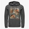 Best Sale 🎁 Star Wars The Mandalorian The Child Panel Hoodie ✨ -Star Wars Clothing Sales 15493872 hi