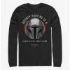 Best deal 🔥 Star Wars The Mandalorian Bounty Goals Long-Sleeve T-Shirt 🎁 -Star Wars Clothing Sales 15493881 hi