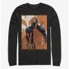 Flash Sale 🤩 Star Wars The Mandalorian Hunt Long-Sleeve T-Shirt 🤩 -Star Wars Clothing Sales 15493958 hi