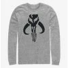 Top 10 🔥 Star Wars The Mandalorian Simple Symbol Long-Sleeve T-Shirt 🤩 -Star Wars Clothing Sales 15494007 hi