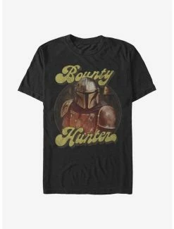 Best Sale 💯 Star Wars The Mandalorian Bounty Hunter Retro T-Shirt 🌟 -Star Wars Clothing Sales 15494063 hi 1