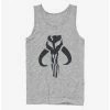 Budget 🎉 Star Wars The Mandalorian Simple Symbol Tank 🛒 -Star Wars Clothing Sales 15494183 hi