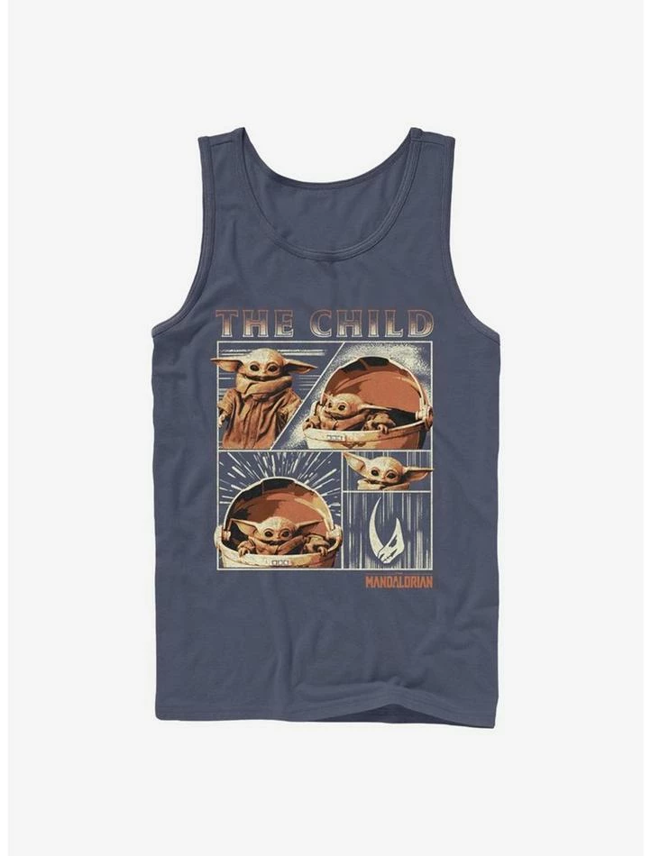 Coupon 🤩 Star Wars The Mandalorian The Child Panel Tank ⌛ 3 Coupon 🤩 Star Wars The Mandalorian The Child Panel Tank ⌛
