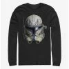 Best Sale ❤️ Star Wars: The Clone Wars Rex Face Long-Sleeve T-Shirt ⌛ -Star Wars Clothing Sales 15494211 hi