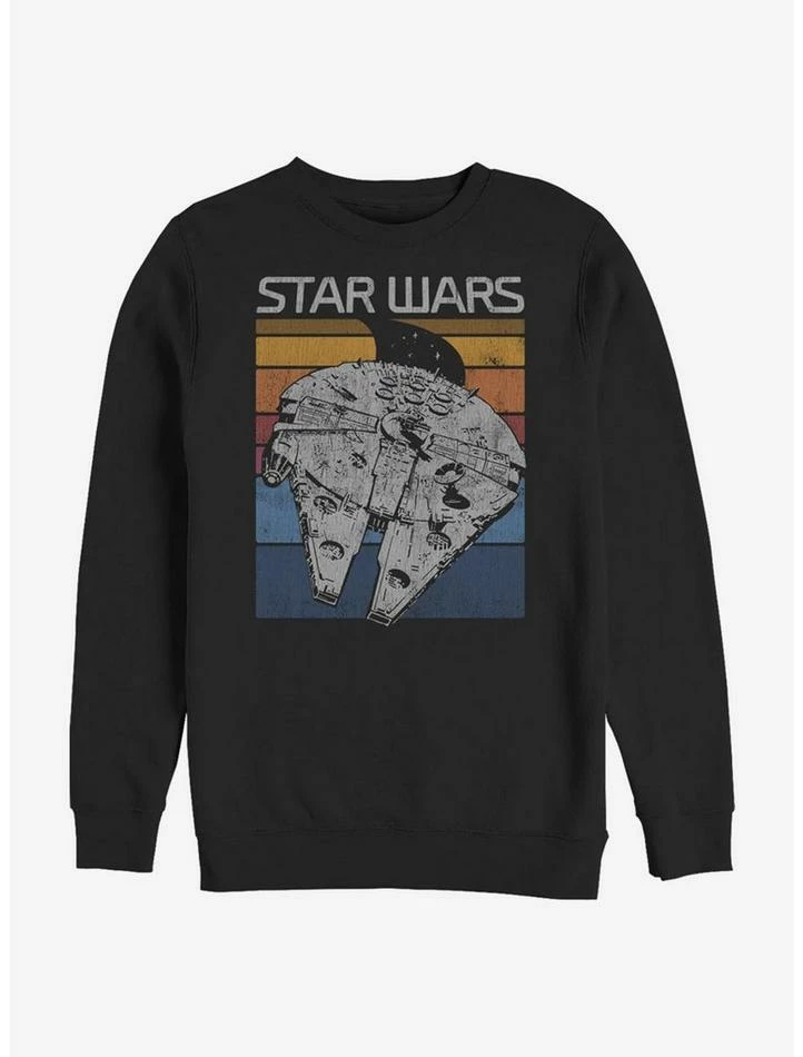Best Sale 🛒 Star Wars Falcon Colors Crew Sweatshirt 🔥 3 Best Sale 🛒 Star Wars Falcon Colors Crew Sweatshirt 🔥