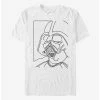 New ⭐ Star Wars Vader Line T-Shirt 🛒 -Star Wars Clothing Sales 15495426 hi