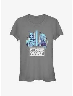 Wholesale 🥰 Star Wars: The Clone Wars Group Circle 👧 Girls T-Shirt 😀 -Star Wars Clothing Sales 15548329 hi 1