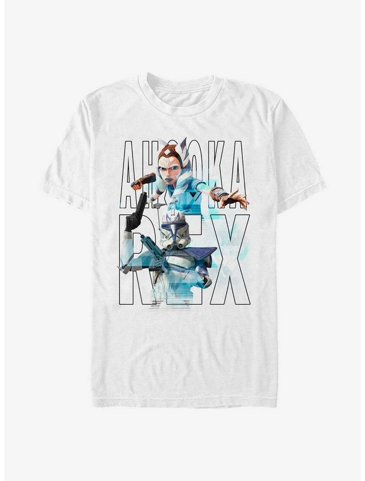 Best reviews of 🥰 Star Wars: The Clone Wars Classic Names Ahsoka & Rex T-Shirt ⌛ 3 Best reviews of 🥰 Star Wars: The Clone Wars Classic Names Ahsoka & Rex T-Shirt ⌛