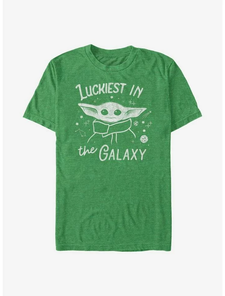 Outlet 🎉 Star Wars The Mandalorian Luckiest In The Galaxy The Child T-Shirt ❤️ 3 Outlet 🎉 Star Wars The Mandalorian Luckiest In The Galaxy The Child T-Shirt ❤️