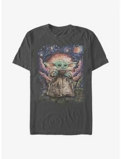 Coupon 🔔 Star Wars The Mandalorian The Child Starry Night T-Shirt ⭐ 8 Coupon 🔔 Star Wars The Mandalorian The Child Starry Night T-Shirt ⭐ -Star Wars Clothing Sales 15550455 hi