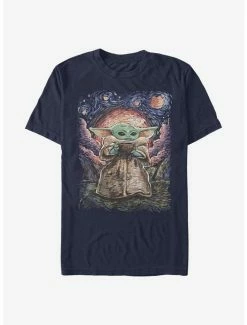 Coupon 🔔 Star Wars The Mandalorian The Child Starry Night T-Shirt ⭐ 9 Coupon 🔔 Star Wars The Mandalorian The Child Starry Night T-Shirt ⭐ -Star Wars Clothing Sales 15550465 hi