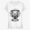 Best Pirce 👍 Star Wars The Mandalorian Mando Helmet The Way Emblem 👧 Girls T-Shirt 💯 -Star Wars Clothing Sales 15550643 hi