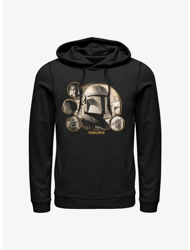 Budget 🌟 Star Wars The Mandalorian Group Bubbles Hoodie 😍 3 Budget 🌟 Star Wars The Mandalorian Group Bubbles Hoodie 😍