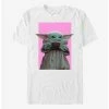 Discount 🤩 Star Wars The Mandalorian Pink The Child T-Shirt ⭐ -Star Wars Clothing Sales 15551159 hi