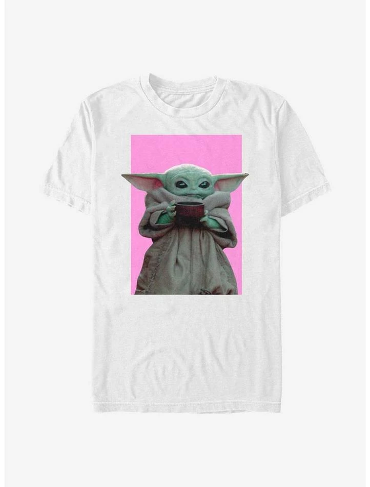 Discount 🤩 Star Wars The Mandalorian Pink The Child T-Shirt ⭐ 3 Discount 🤩 Star Wars The Mandalorian Pink The Child T-Shirt ⭐
