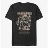 Best Pirce 💯 Star Wars The Mandalorian Retro Pop Poster T-Shirt ✔️ -Star Wars Clothing Sales 15551189 hi