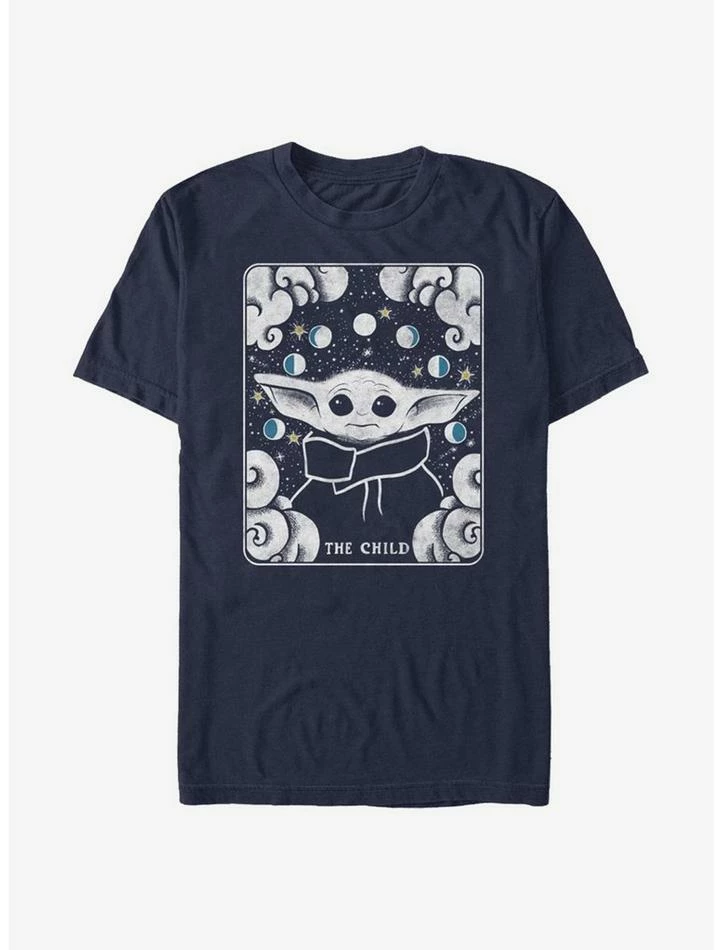 Outlet 🥰 Star Wars The Mandalorian Tarot The Child T-Shirt ❤️ 6 Outlet 🥰 Star Wars The Mandalorian Tarot The Child T-Shirt ❤️ - Image 4