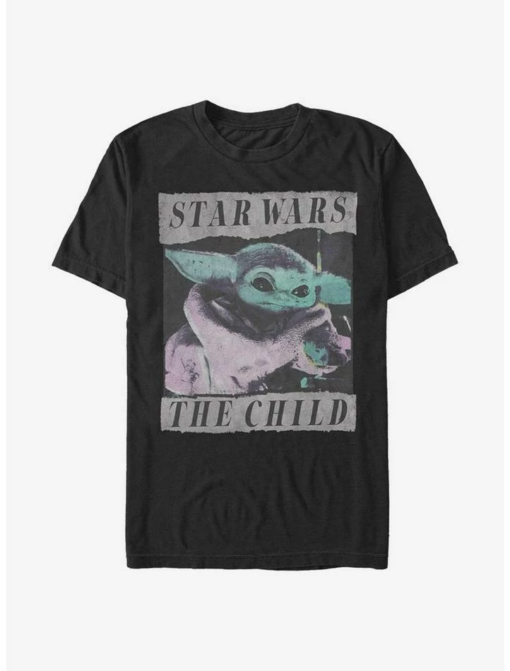 Outlet ๐ Star Wars The Mandalorian The Child Grunge Photo T-Shirt ๐ 4 Outlet ๐ Star Wars The Mandalorian The Child Grunge Photo T-Shirt ๐ - Image 2