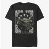 Flash Sale 😀 Star Wars The Mandalorian The Child Tarot Card Card T-Shirt ✨ -Star Wars Clothing Sales 15551513 hi