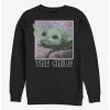 Best Sale ⭐ Star Wars The Mandalorian The Child Cosmic Frame Crew Sweatshirt 🔥 -Star Wars Clothing Sales 15553008 hi