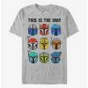 Budget 💯 Star Wars The Mandalorian Bountiful Helmets T-Shirt ❤️ -Star Wars Clothing Sales 15553763 hi