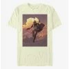 Budget ⭐ Star Wars The Mandalorian Mando Desert Poster T-Shirt 💯 -Star Wars Clothing Sales 15553904 hi