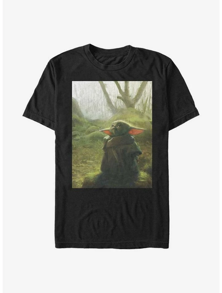 Budget 🛒 Star Wars The Mandalorian The Child Illustration T-Shirt 🛒 3 Budget 🛒 Star Wars The Mandalorian The Child Illustration T-Shirt 🛒