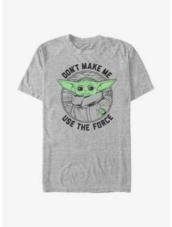 Coupon 🥰 Star Wars The Mandalorian The Child Don't Make Me T-Shirt ❤️ -Star Wars Clothing Sales 15554328 hi