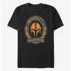 Outlet ❤️ Star Wars The Mandalorian Guild Badge T-Shirt ⌛ -Star Wars Clothing Sales 15554602 hi