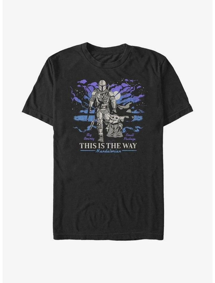 Deals 🎁 Star Wars The Mandalorian Big Bounty Small Package T-Shirt 👍 3 Deals 🎁 Star Wars The Mandalorian Big Bounty Small Package T-Shirt 👍