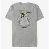 Coupon 😀 Star Wars The Mandalorian The Child Linework Pop T-Shirt ❤️ -Star Wars Clothing Sales 15575932 hi