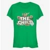 Outlet ⌛ Star Wars The Mandalorian Vintage Flower The Child 👧 Girls T-Shirt 😍 -Star Wars Clothing Sales 15576525 hi