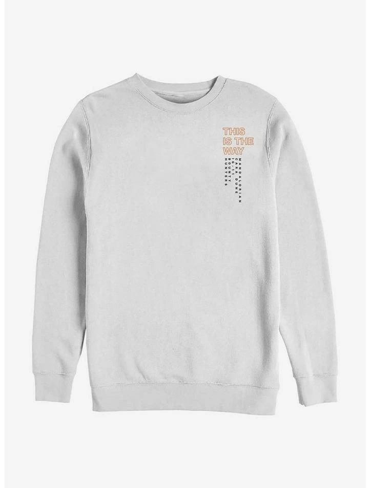 Flash Sale 🥰 Star Wars The Mandalorian The Way Badge Crew Sweatshirt 🎉 3 Flash Sale 🥰 Star Wars The Mandalorian The Way Badge Crew Sweatshirt 🎉