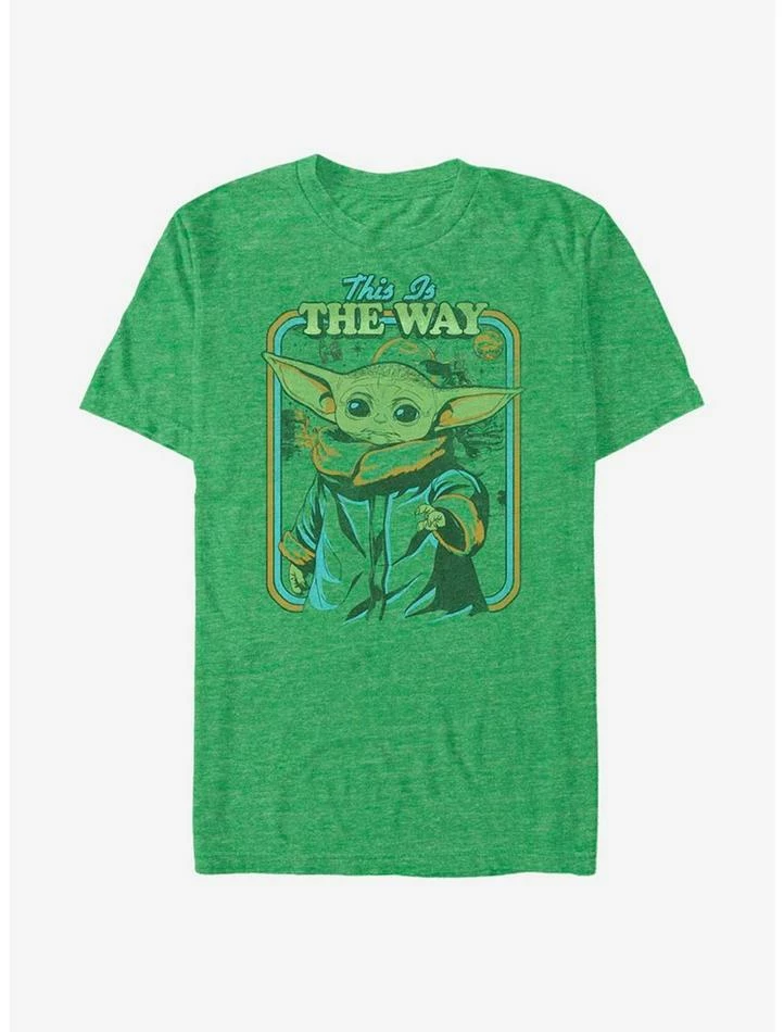 Outlet 💯 Star Wars The Mandalorian This Way T-Shirt ✔️ 3 Outlet 💯 Star Wars The Mandalorian This Way T-Shirt ✔️