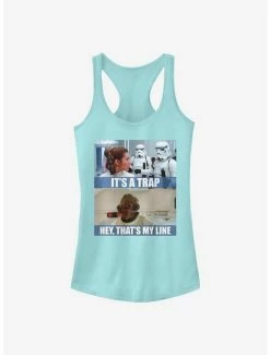 Best Pirce ❤️ Star Wars It'S A Trap 👧 Girls Tank 🤩