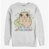 Cheap 🤩 Star Wars Jabba Cute Cartoon Crew Sweatshirt 😀 -Star Wars Clothing Sales 15608676 hi