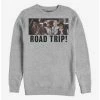 Discount 🌟 Star Wars Road Trip Crew Sweatshirt 😍 -Star Wars Clothing Sales 15609753 hi