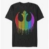 Discount 🛒 Star Wars Rainbow Rebel Drip T-Shirt 🌟 -Star Wars Clothing Sales 15609971 hi