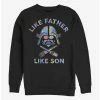 Best reviews of 🛒 Star Wars Like Father Crew Sweatshirt ✨ -Star Wars Clothing Sales 15619402 hi
