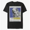 Best deal ✨ Star Wars Poster In Wookie T-Shirt ✔️ -Star Wars Clothing Sales 15619835 hi