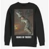 Flash Sale 😀 Star Wars Hang In There Luke Crew Sweatshirt 😀 -Star Wars Clothing Sales 15620589 hi