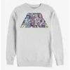 Brand new 😍 Star Wars Slant Characters Logo Crew Sweatshirt ⌛ -Star Wars Clothing Sales 15620643 hi
