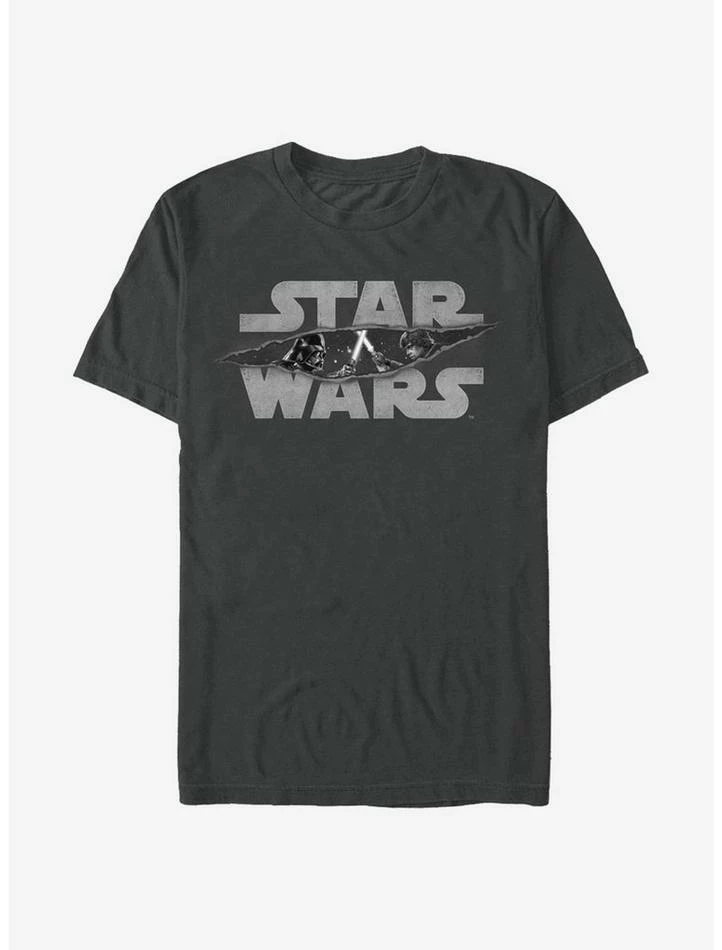 Discount 👏 Star Wars Lightsaber Slash T-Shirt 🔥 5 Discount 👏 Star Wars Lightsaber Slash T-Shirt 🔥 - Image 3