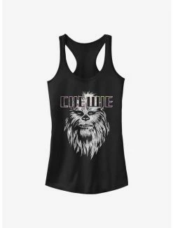 Best deal 🌟 Star Wars Chewie Face 👧 Girls Tank ⌛