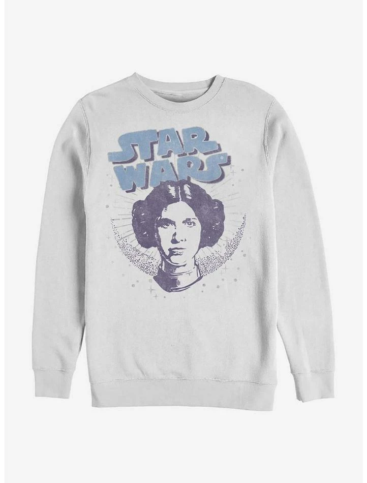 Outlet 🌟 Star Wars Leia Moon Crew Sweatshirt 🎁 3 Outlet 🌟 Star Wars Leia Moon Crew Sweatshirt 🎁