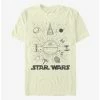 Best Sale 👏 Star Wars Ships And Lines Burst T-Shirt 👍 -Star Wars Clothing Sales 15624912 hi