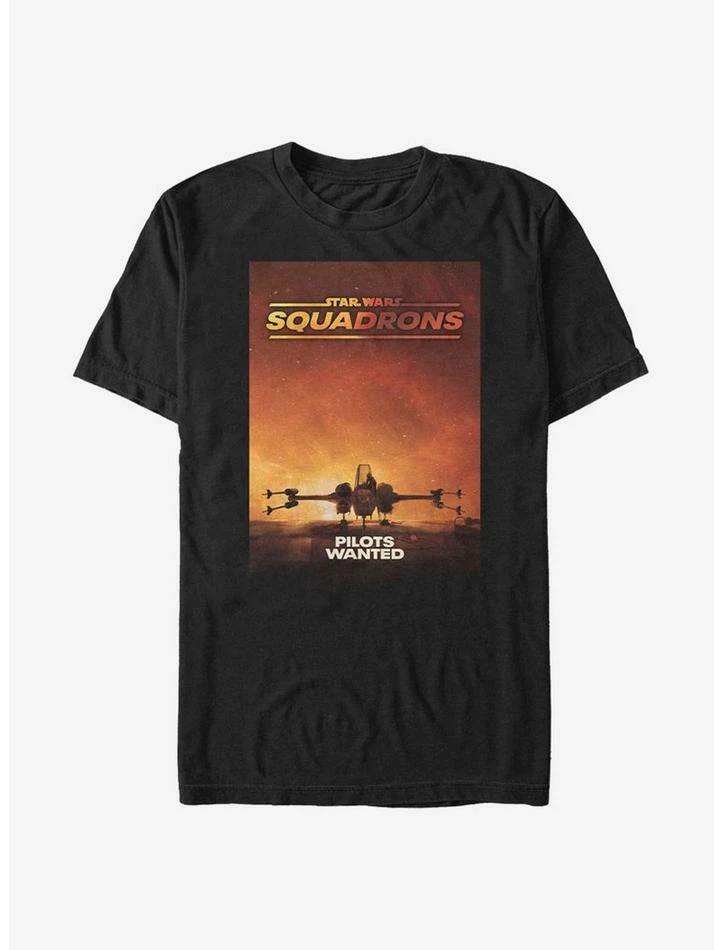 Budget ๐ฏ Star Wars Pilots Wanted T-Shirt ๐ 3 Budget ๐ฏ Star Wars Pilots Wanted T-Shirt ๐