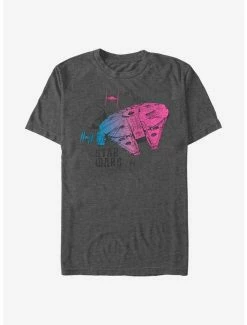 Best deal 🛒 Star Wars: The Rise Of Skywalker Neon Ship T-Shirt ✨