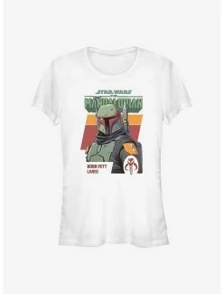 Deals 🎁 Star Wars The Mandalorian Boba Fett Lives 👧 Girls T-Shirt ⭐ -Star Wars Clothing Sales 15812583 hi