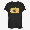 Hot Sale 🎉 Star Wars The Mandalorian Speeder Bike Force The Child 👧 Girls T-Shirt ⭐ -Star Wars Clothing Sales 15812646 hi